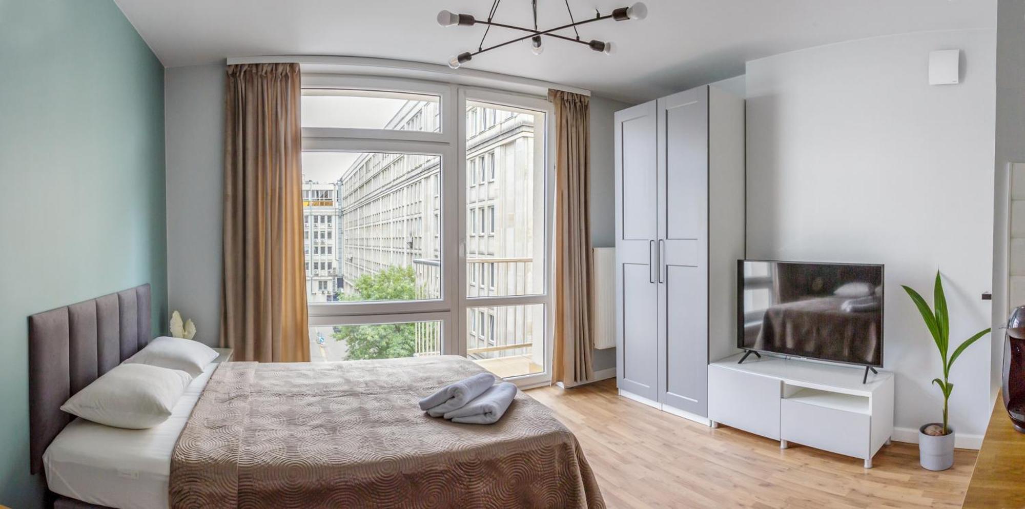 Charming Apartment In The City Center وارسو المظهر الخارجي الصورة
